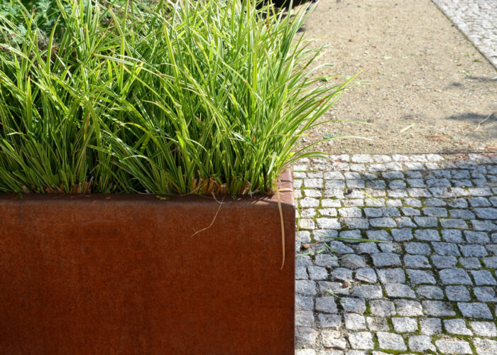 Cortenstahl Garten